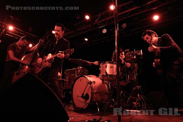 HEAVY TRASH - 2015-07-18 - PARIS - La Boule Noire - Jonathan Kirk Spencer - Derek Rogers - Matt Verta-Ray